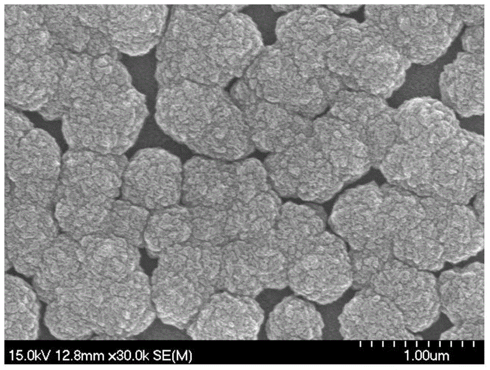 Single granule layer nanometer diamond film with strong Si-V luminescence, and production method thereof