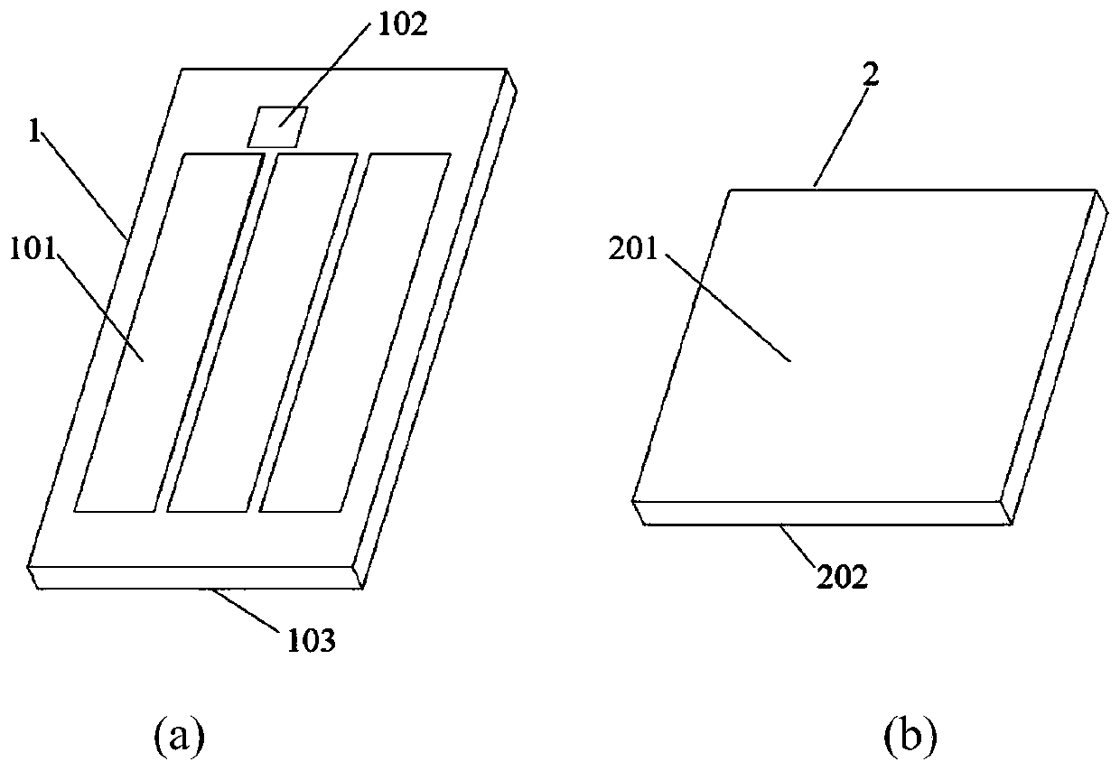 Embedded double-sided interconnection power module packaging structure and manufacturing method