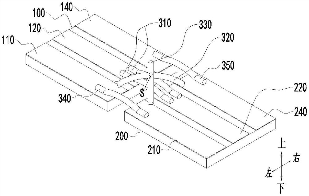 Optical device integrated circuit structure and assembly method