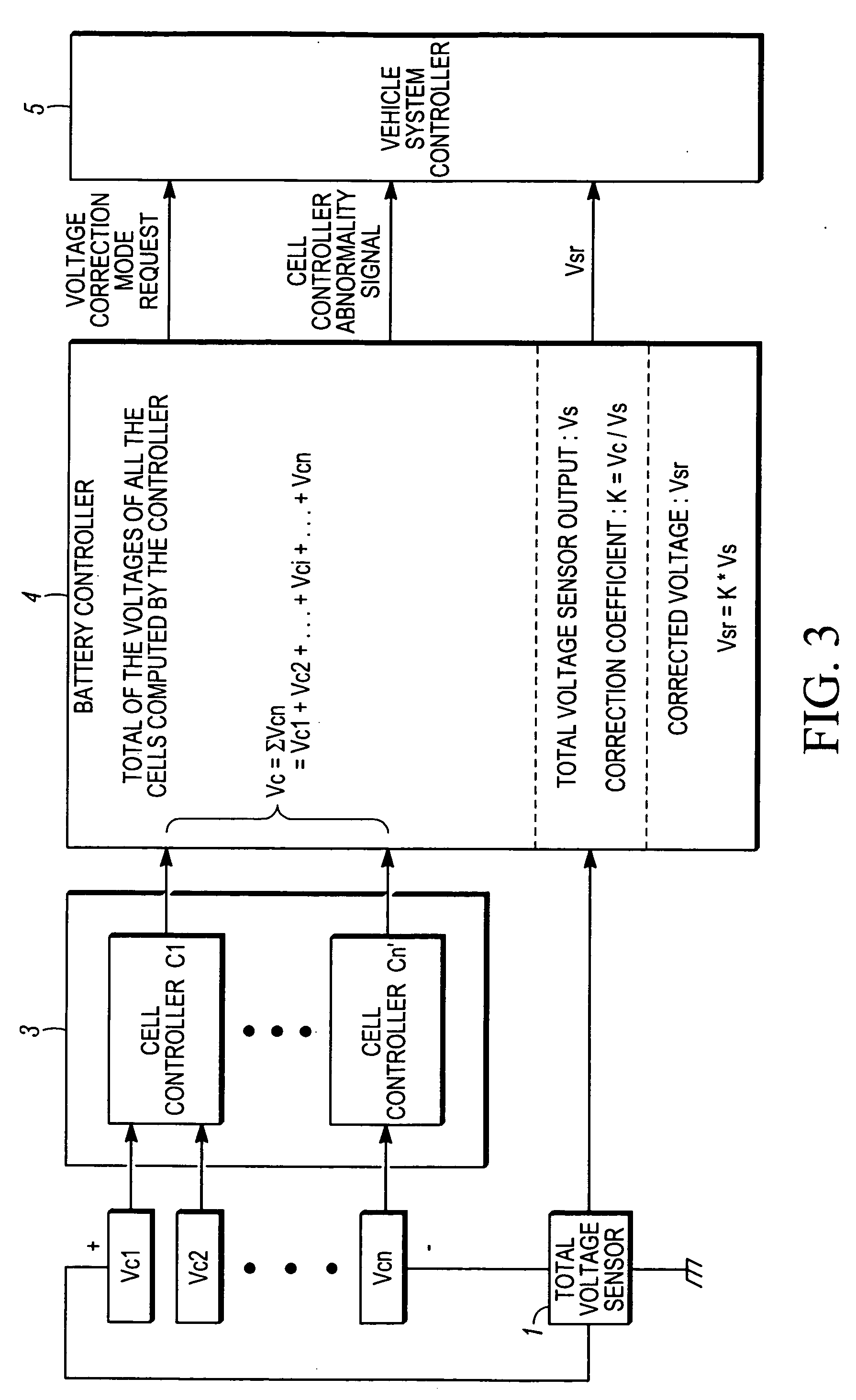 Voltage detector for an assembled battery