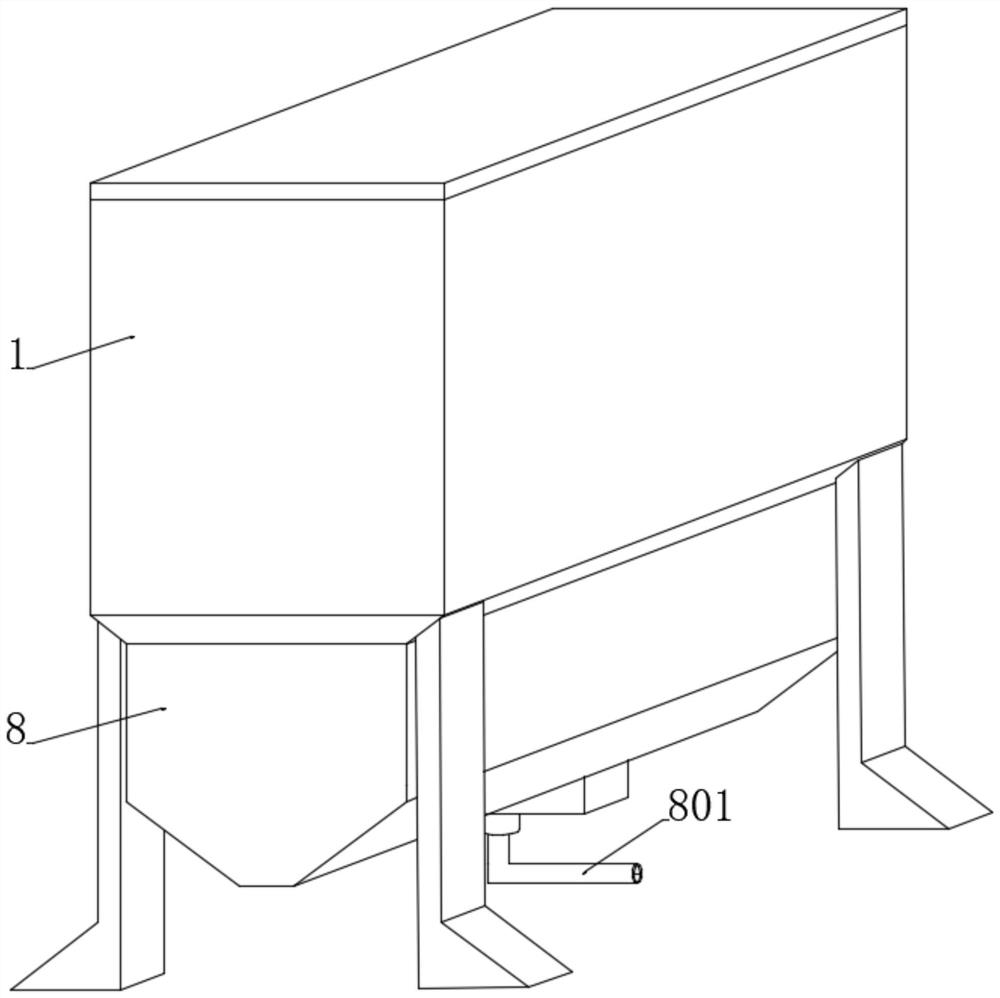 Adsorption type transfer remediation device for heavy metal polluted water body