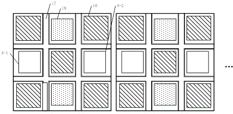 Periodic composite repair device of arsenic polluted soil