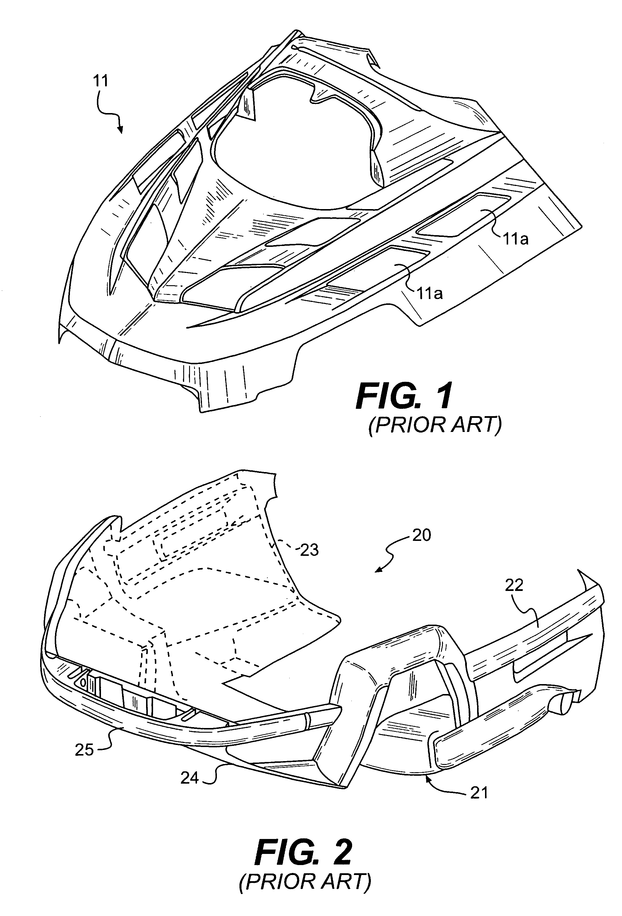 Nose cone for a snowmobile