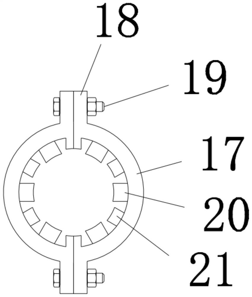 Simultaneous lowering device and lowering method for drilling multiple casings