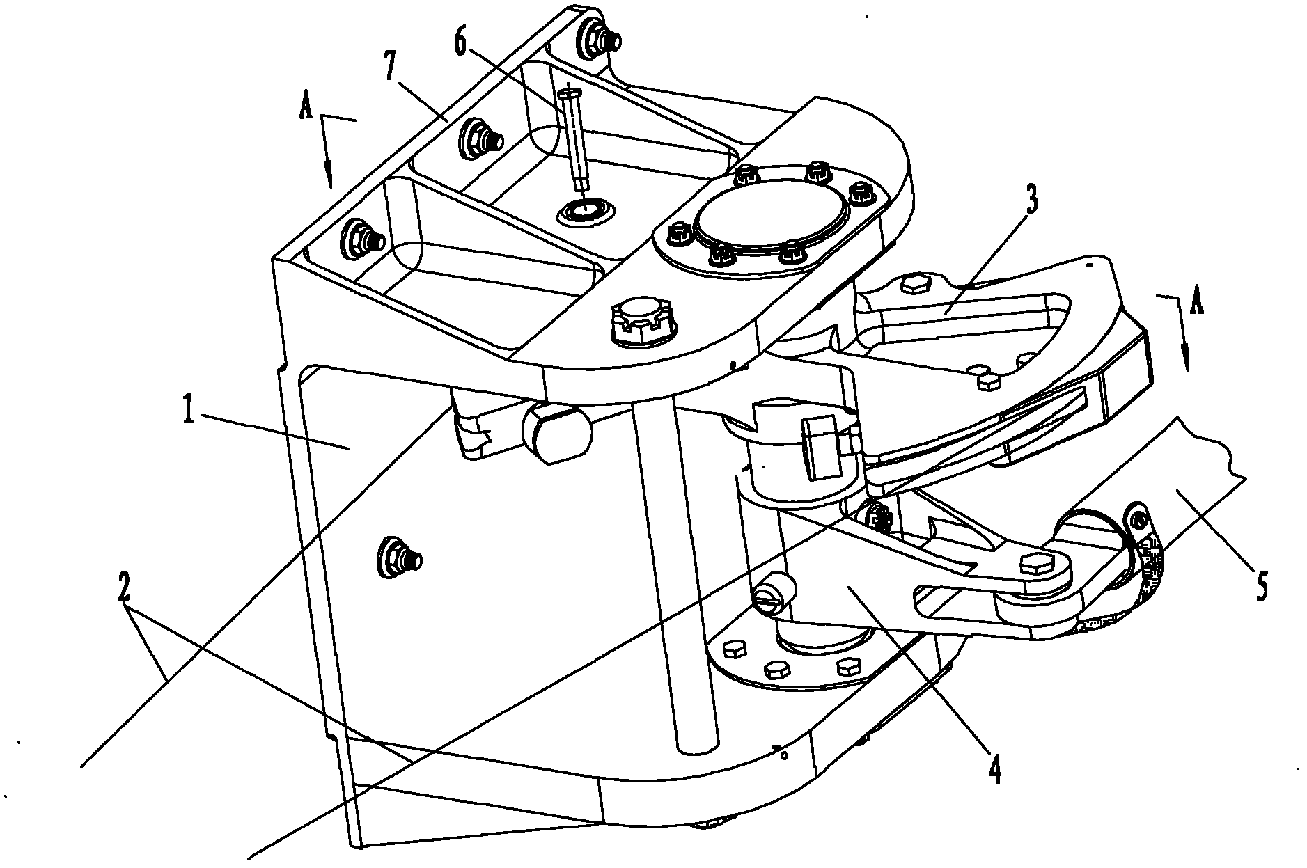 Neutral position adjustment device of flight control system and neutral position setting method thereof