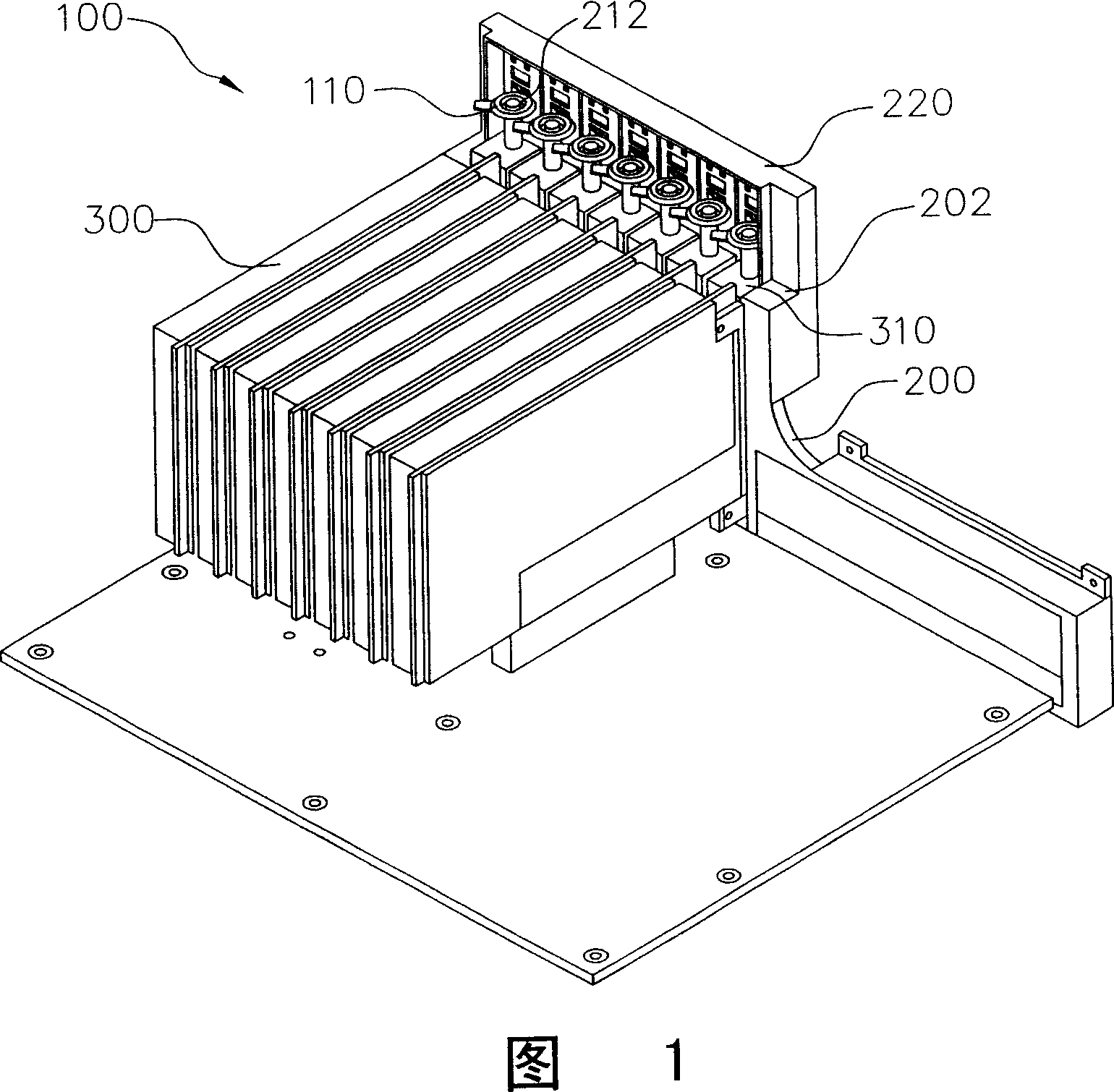 Interface card fixture