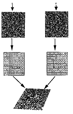 Stereoscopic vision detecting drawing board and manufacturing method thereof