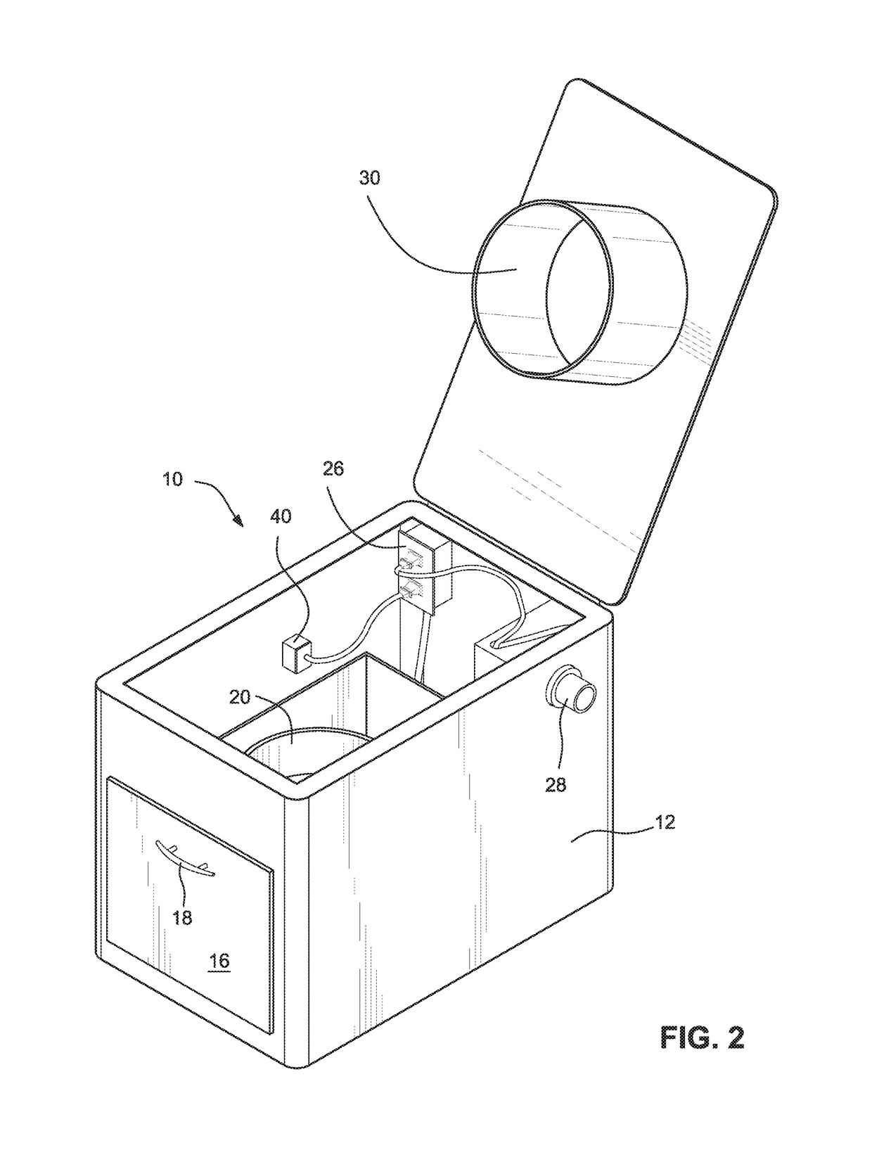 High efficiency evaporative/dehydration toilets