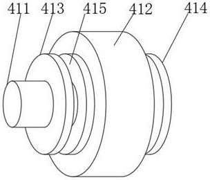 Pneumatic recoil type stamping die and using method thereof