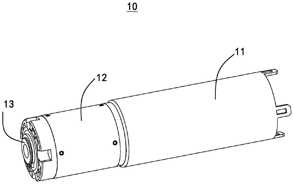 Transmission equipment and automobile rear door opening-closing device