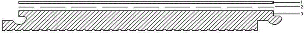 Preparation method for paper-based veneer overlaid PVC wood-plastic composite foam floor