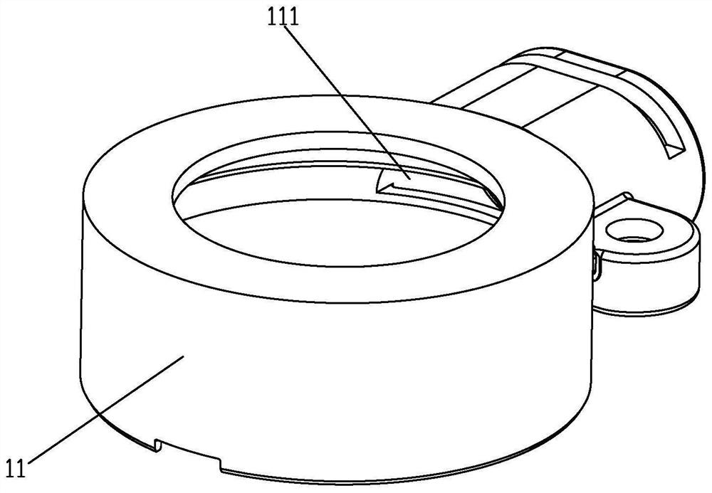 Hollow light-emitting water outlet mechanism and water outlet device