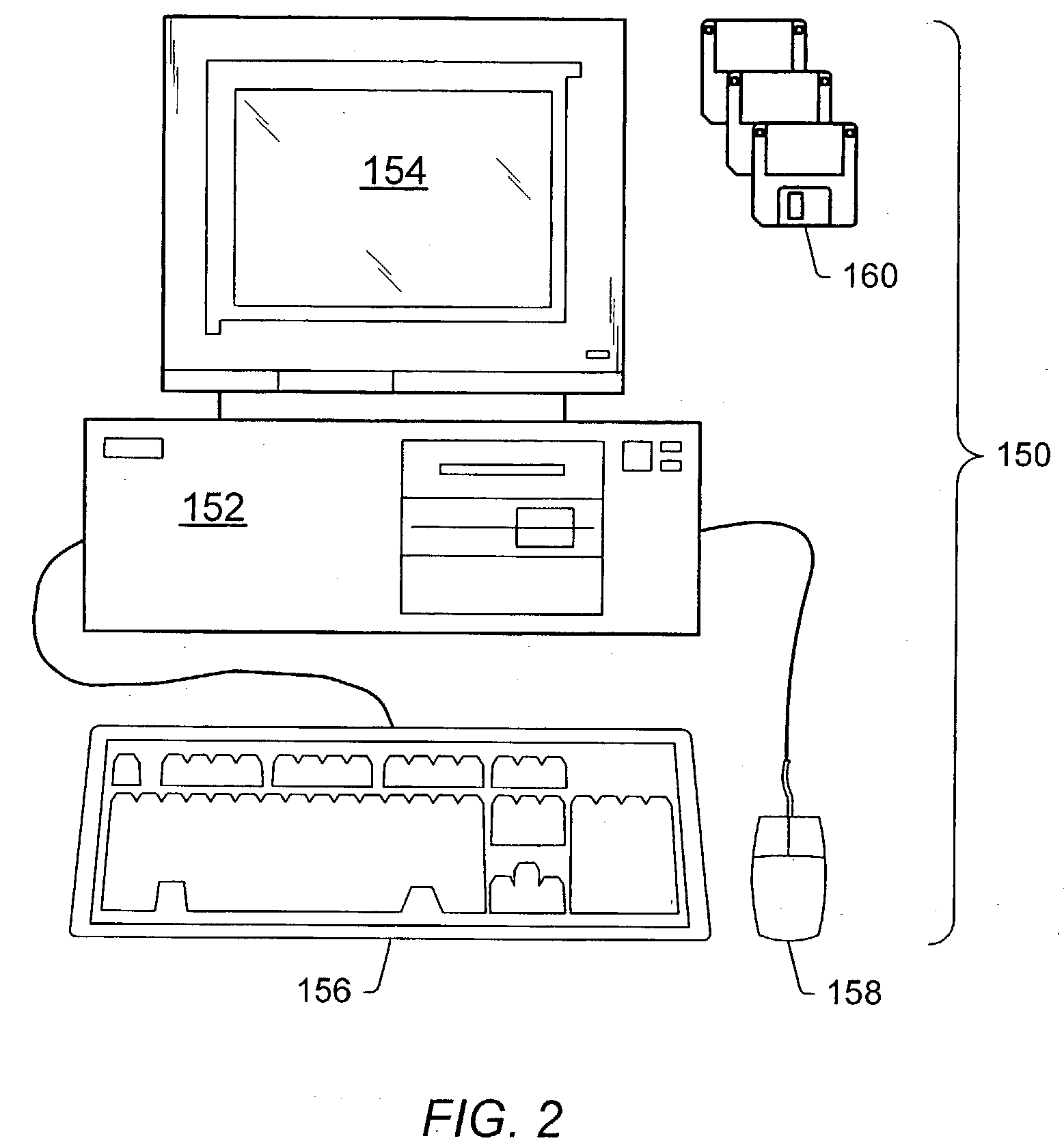 Computerized method and system for estimating an effect on liability using claim data accessed from claim reporting software