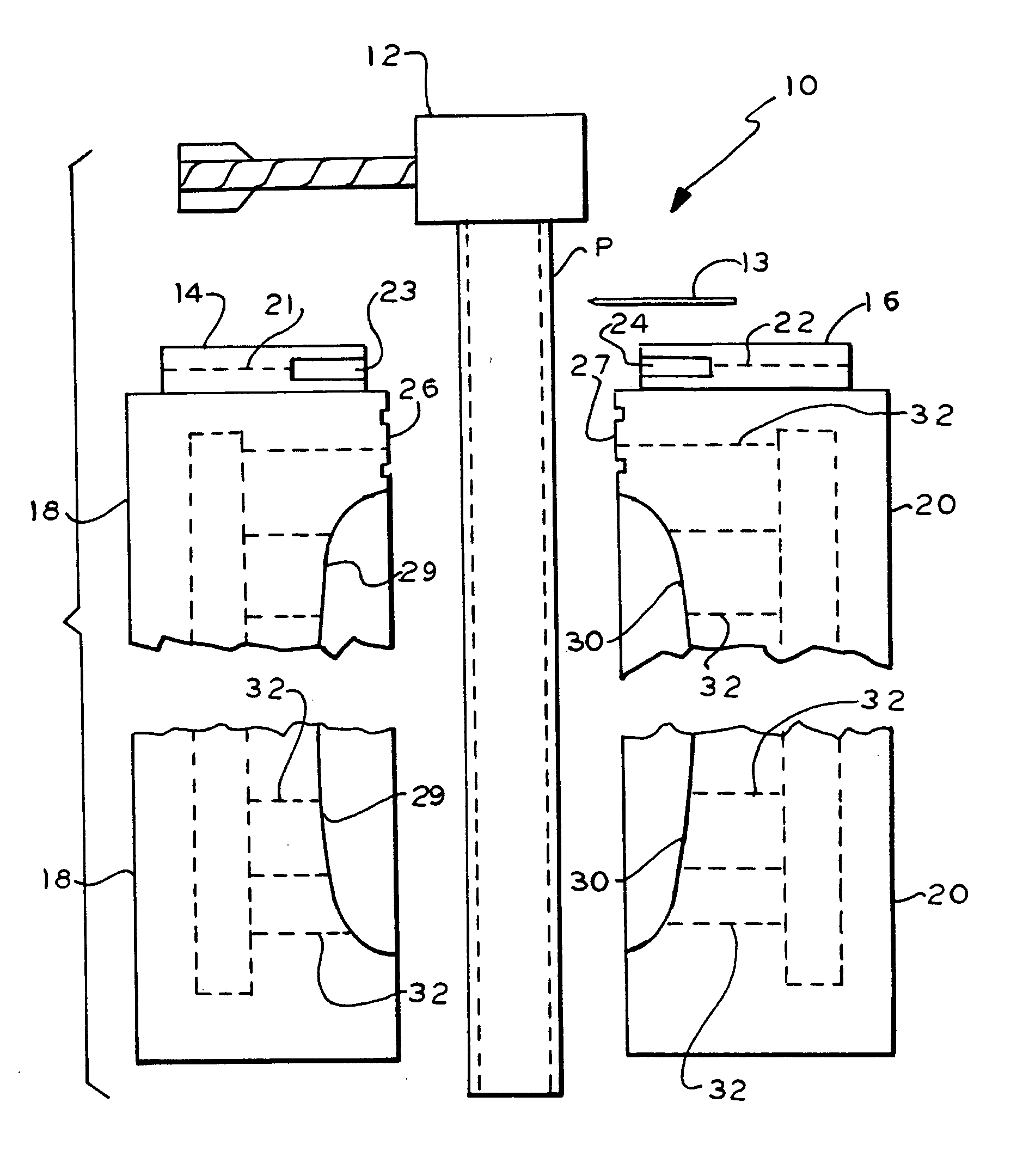 Breathing bag including integrally formed connector and distensible portions