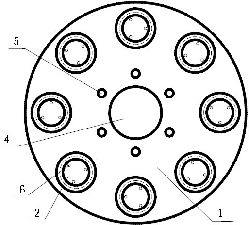 Seed suction disk with rapid transforming holes and seeder