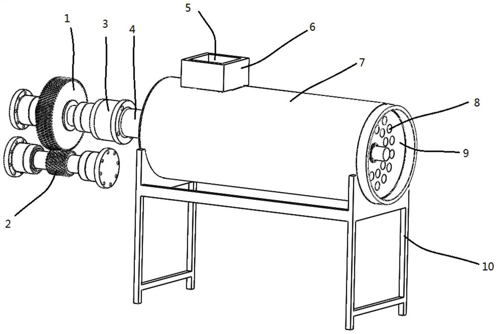 Food material smashing device based on Internet of Things