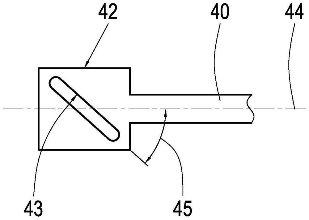 Parking lock device for motor vehicle