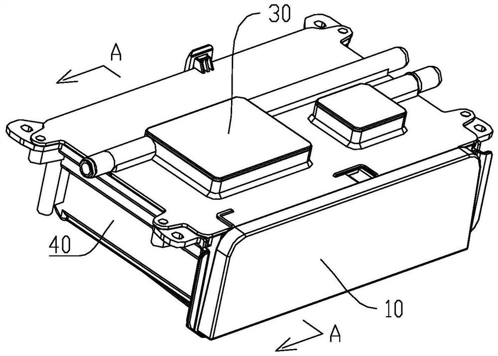 Detergent device and washing machine