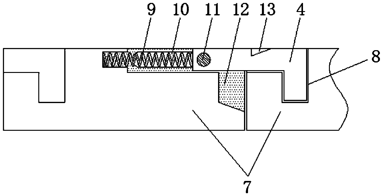 Handle assembly of underground pipeline detection clamp