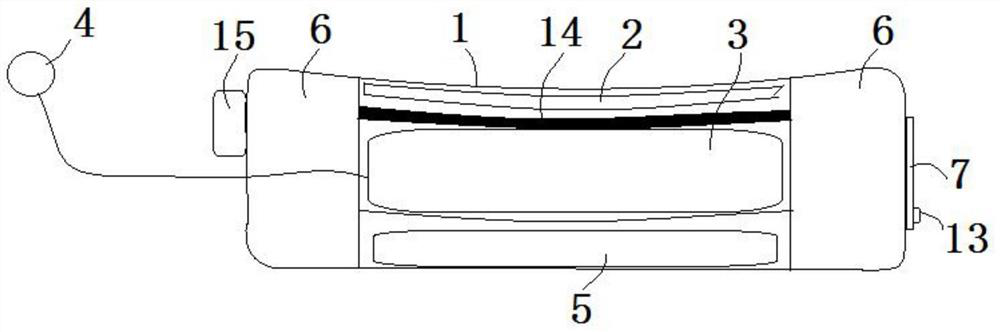 Multifunctional comprehensive intelligent getting-up headrest