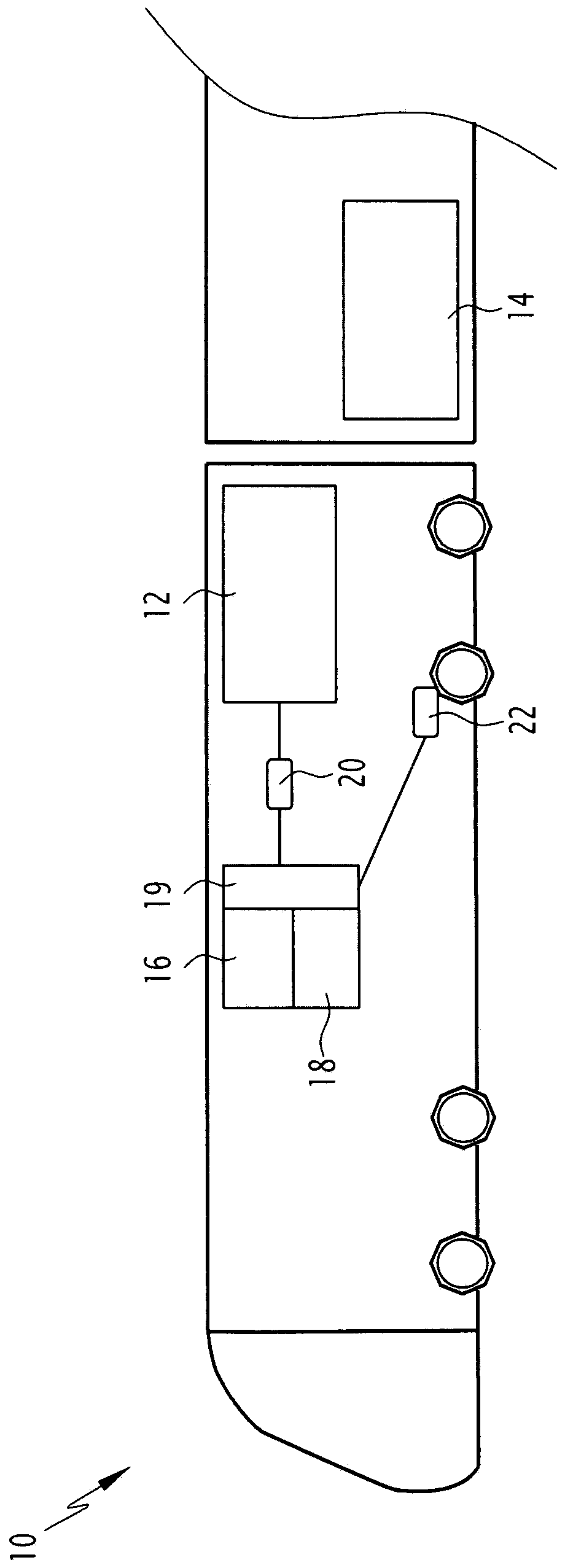 Railway vehicle comprising an improved system for protecting against pressure waves