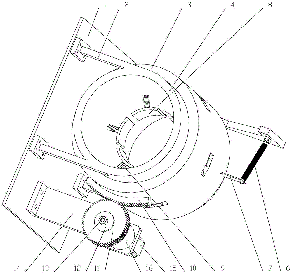 Tapered guide cylinder