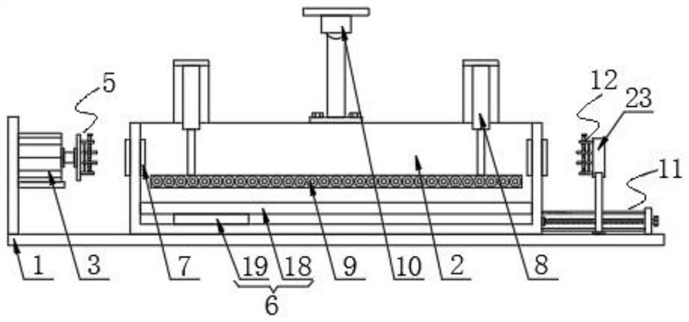 Ultra-large length-diameter ratio voltage stabilization electric heating vibration test tool and use method thereof