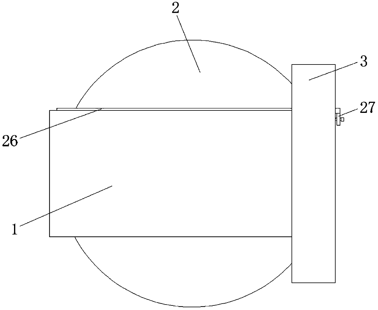 Computer mainframe box capable of preventing dust accumulation of cooling fan