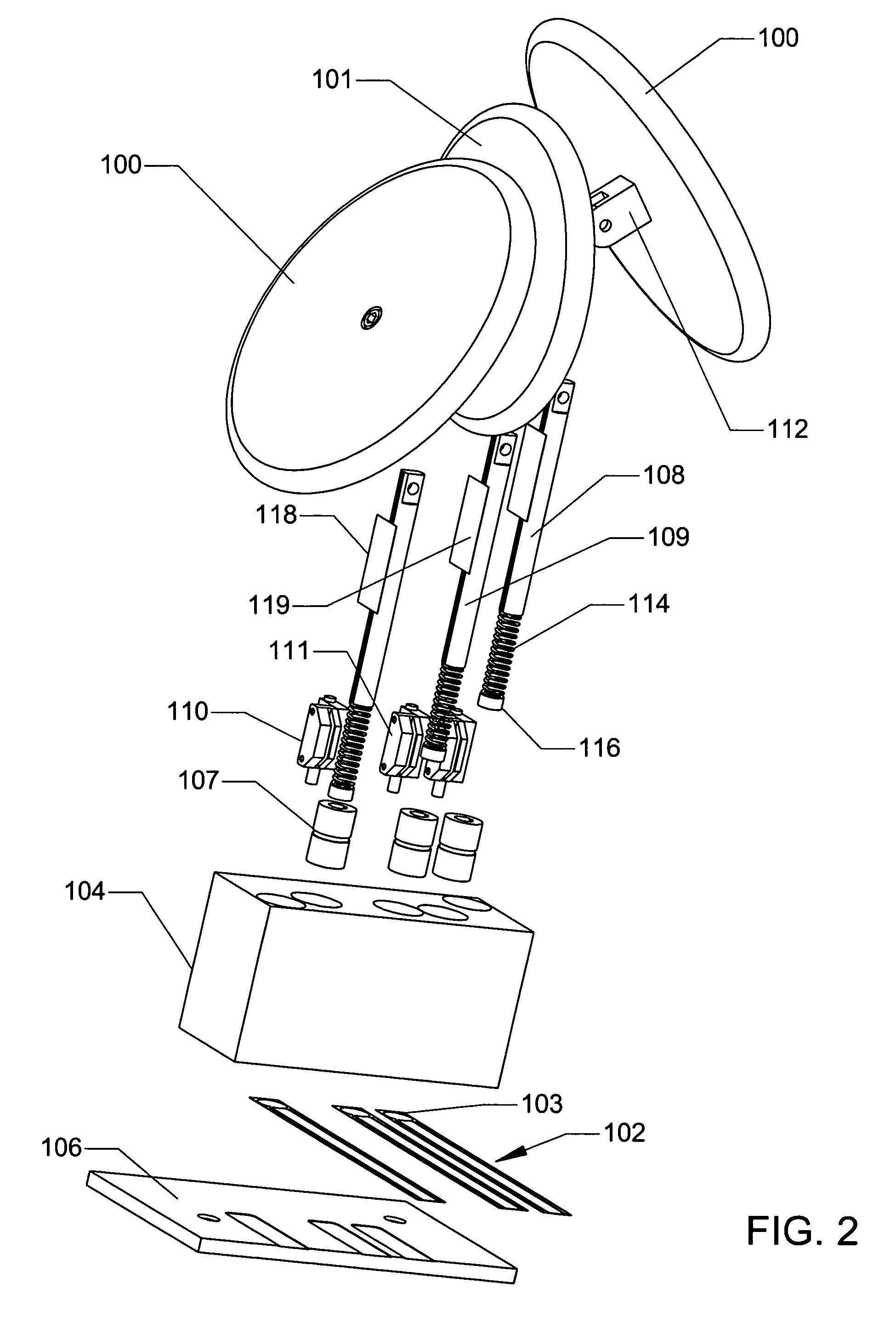 Rotating firmness sensor