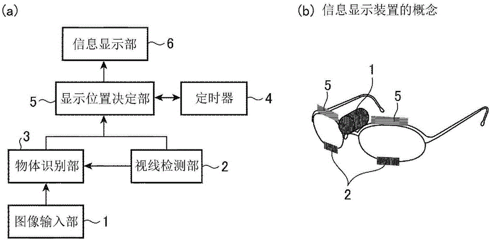 Information display device