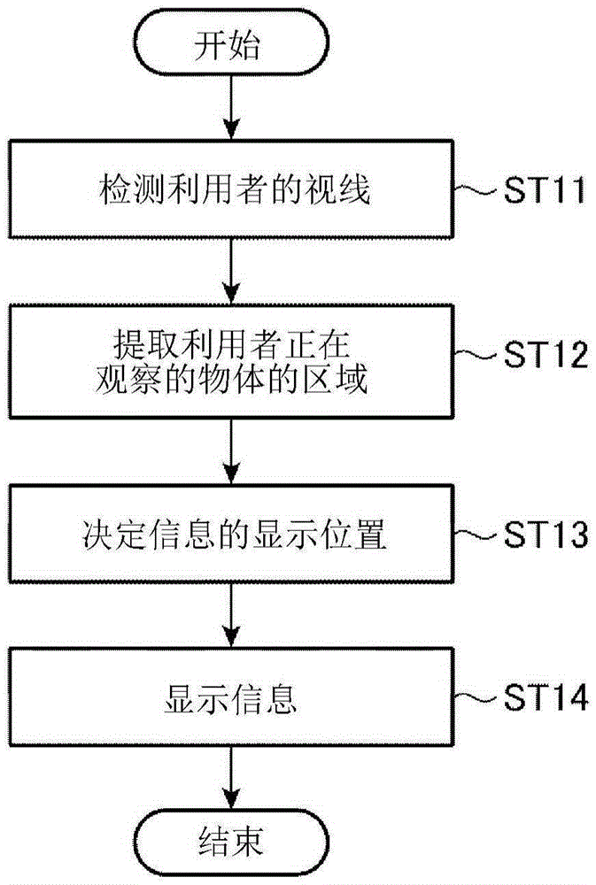 Information display device