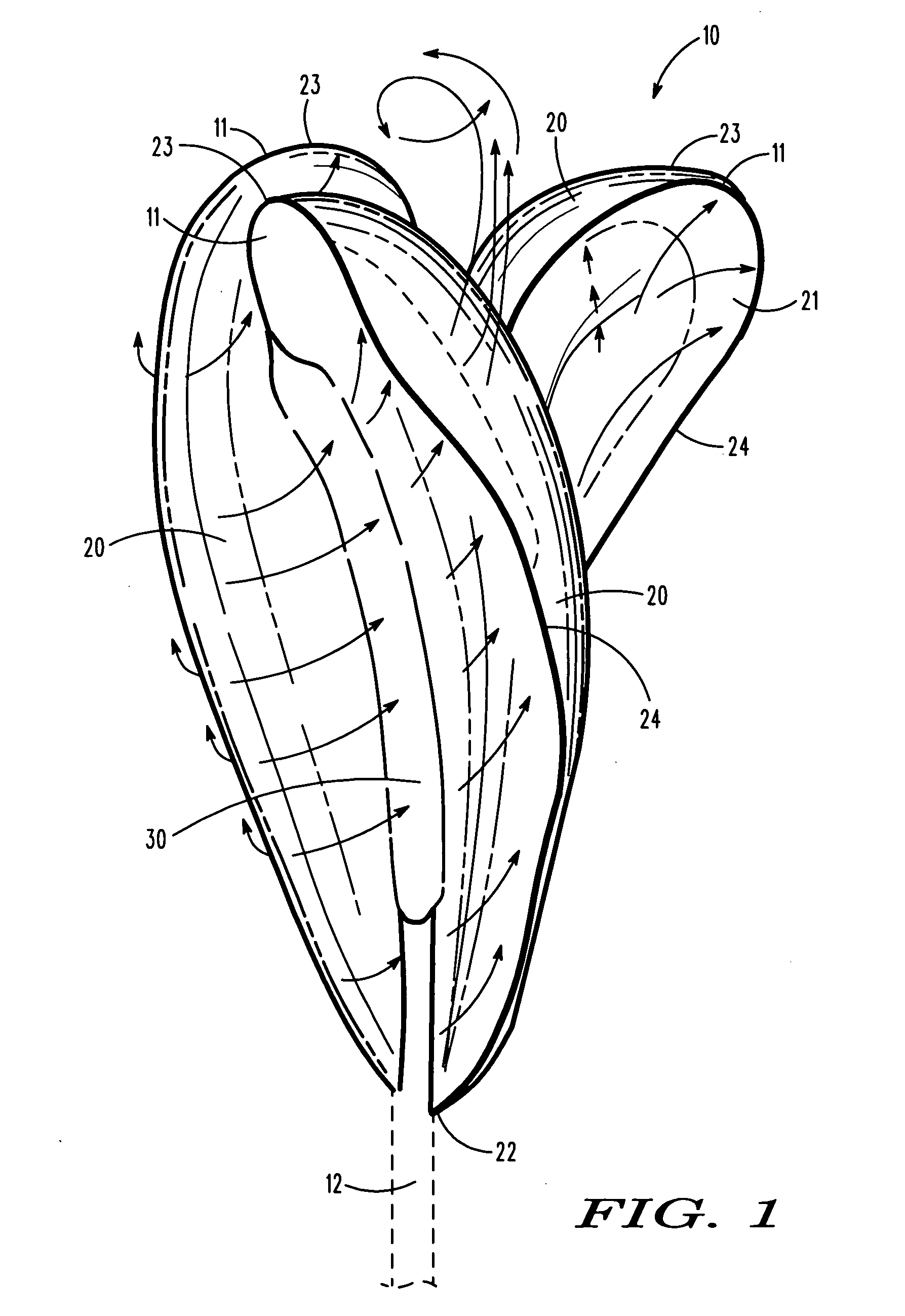 Turbine assembly and energy transfer method