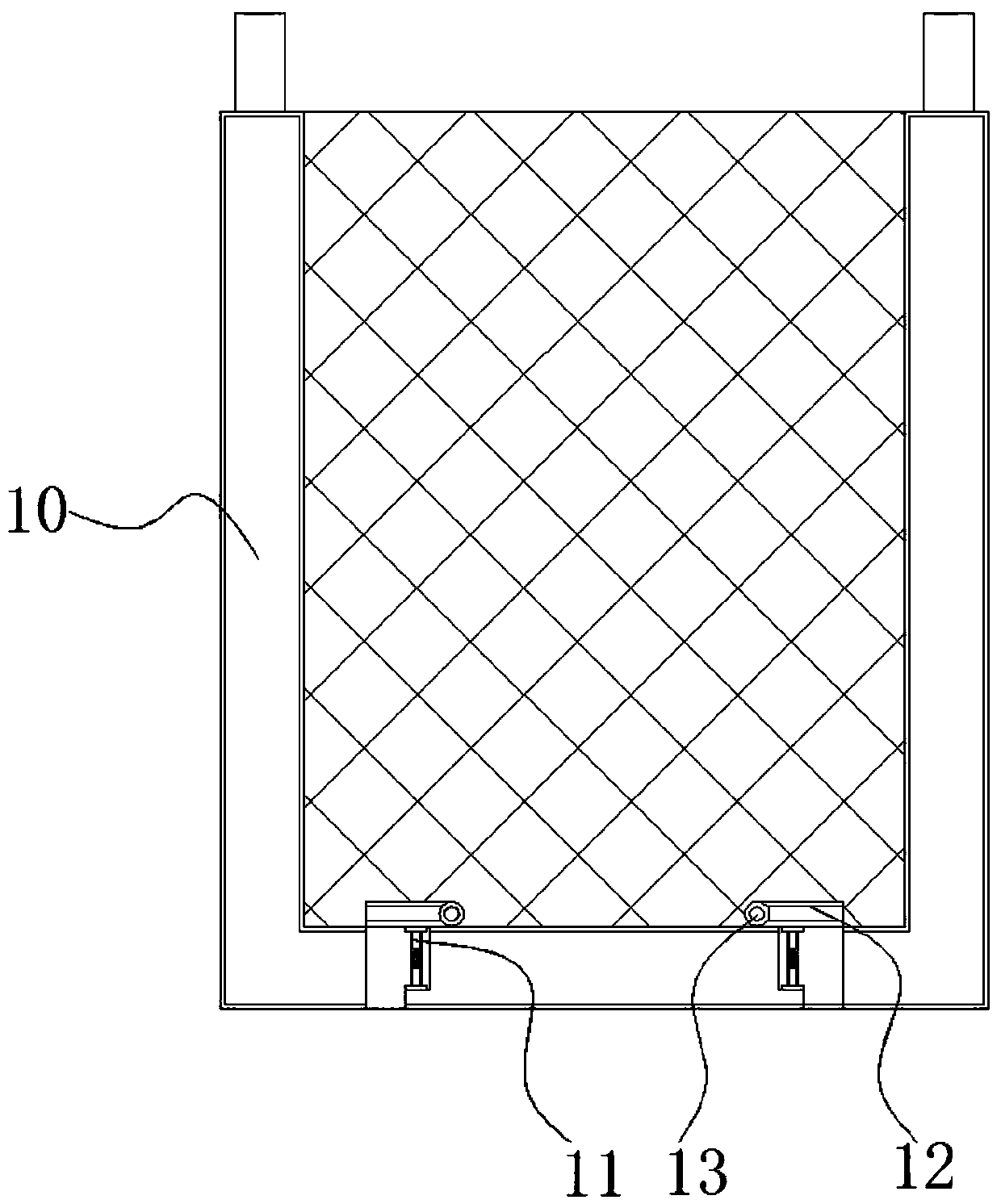 Heat treatment device for treating organic pollutants capable of preventing volatilization and using waste heat