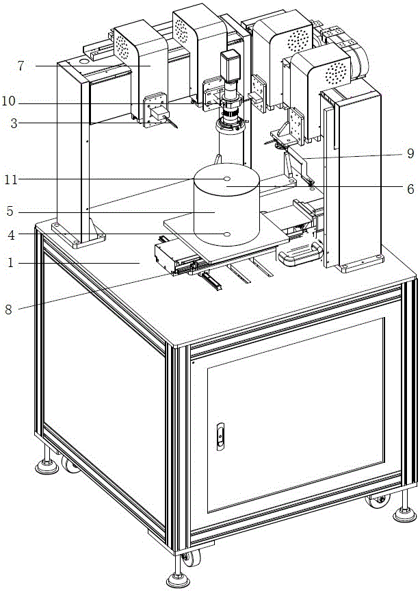 Real-time online test system for gamma ray radiation response of semiconductor device