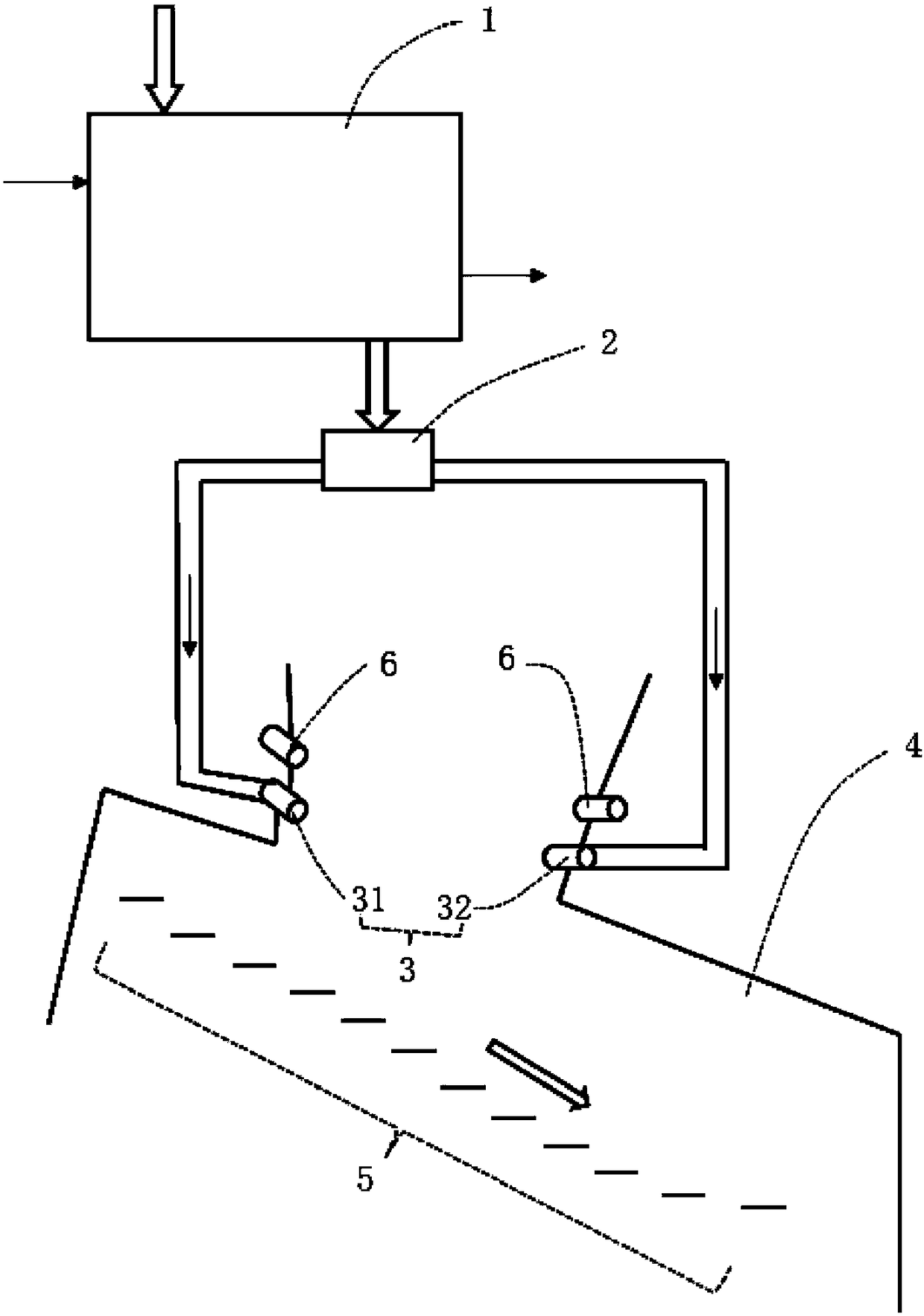 Device of incinerating sludge with household waste