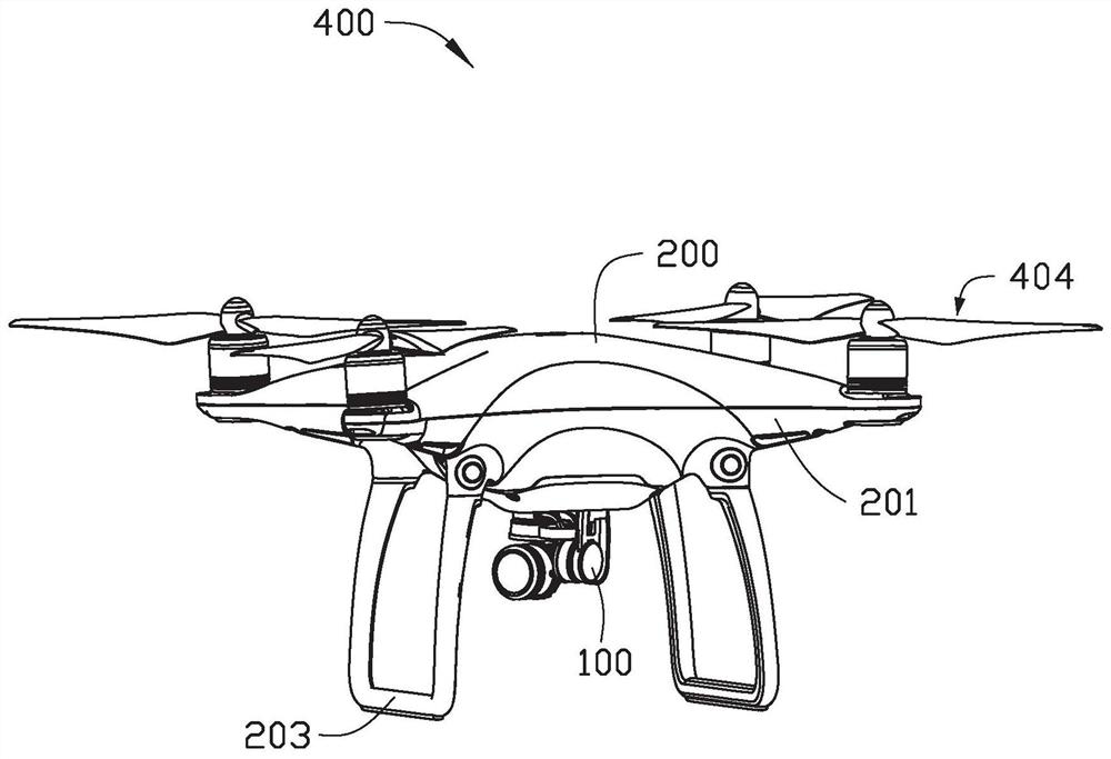 The gimbal and the unmanned aerial vehicle with the gimbal