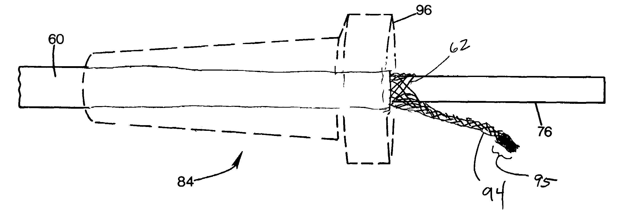 Flexible interconnect cable with insulated shield and method of manufacturing