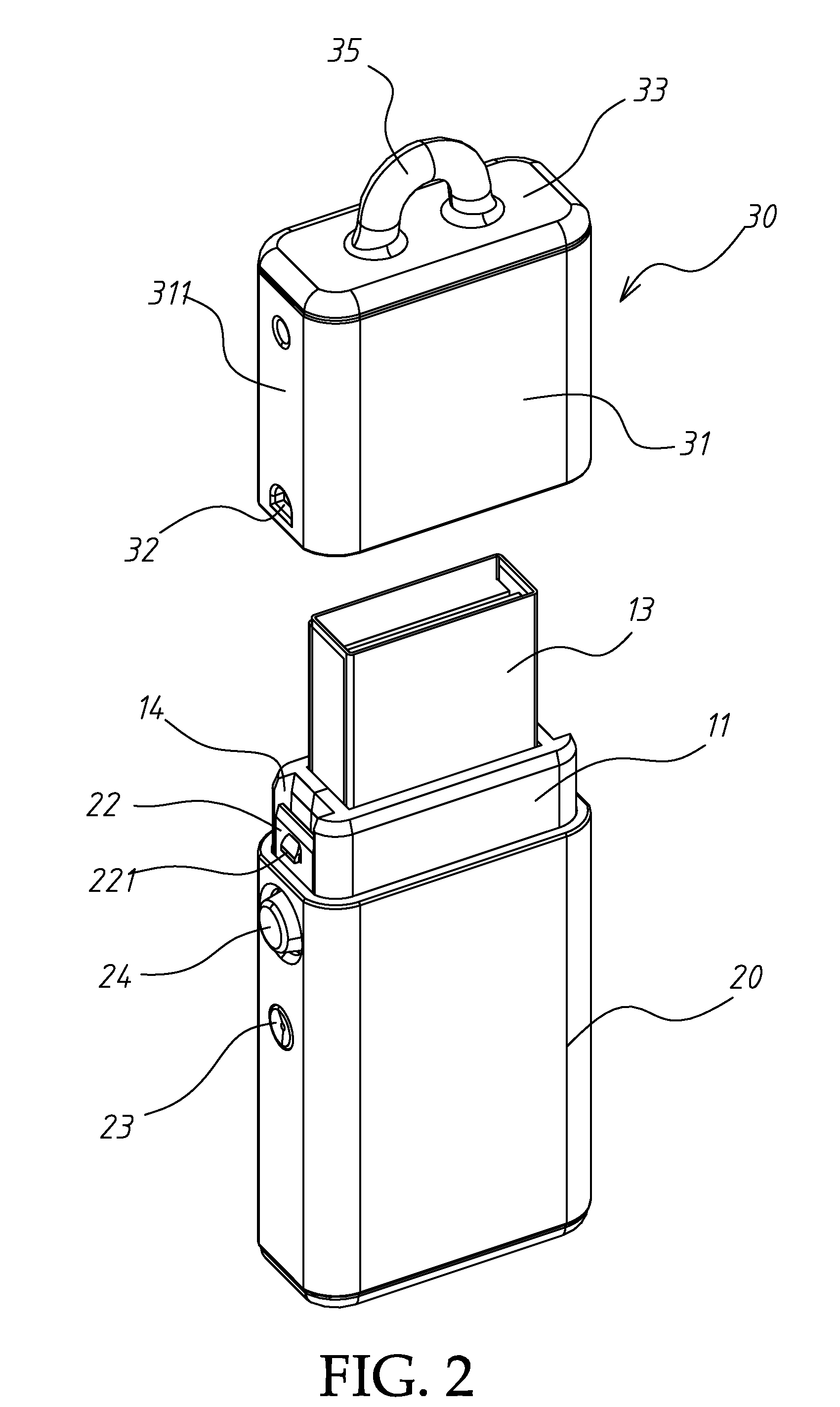 USB flash disk with cover