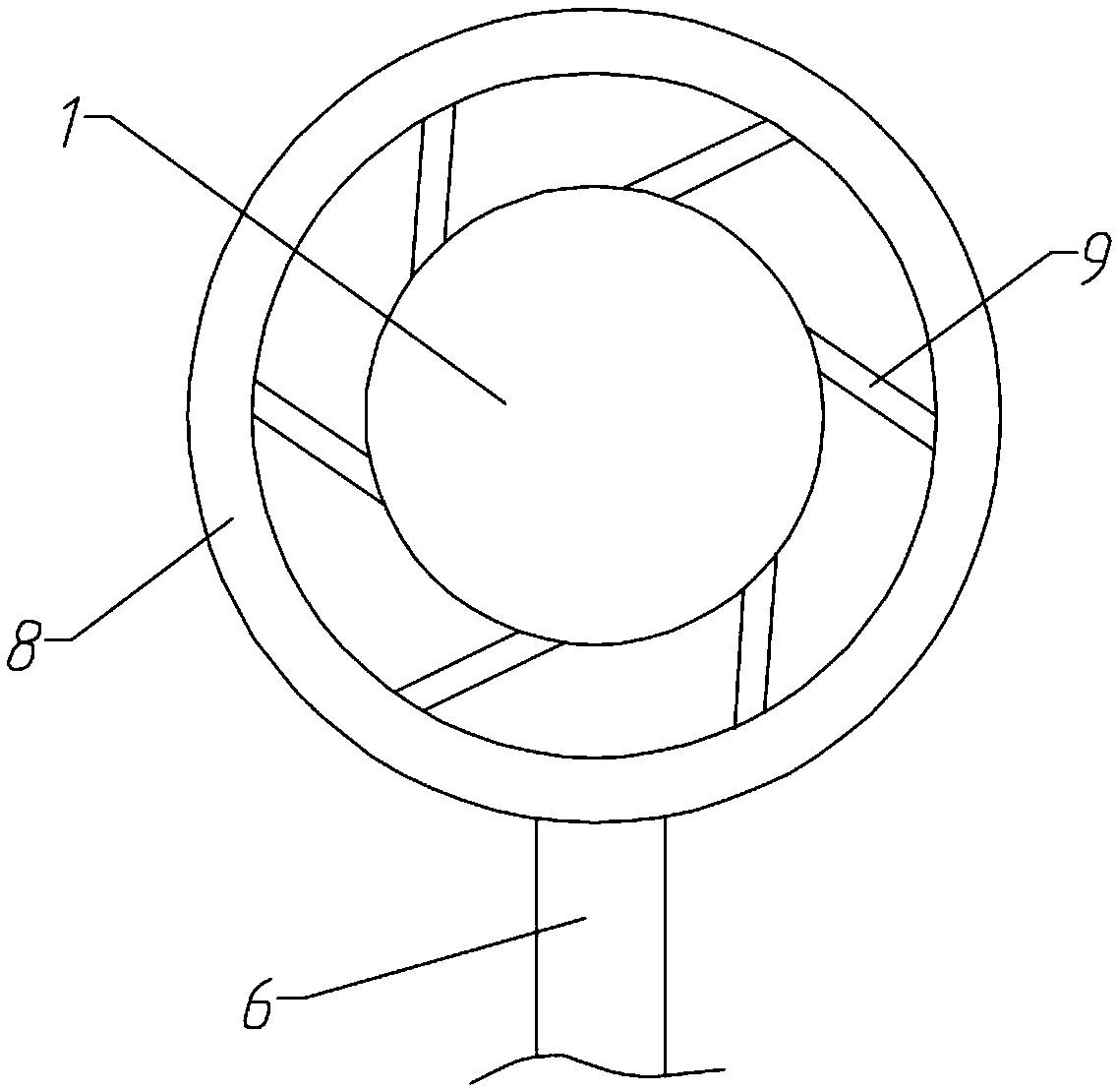 A reaction kettle having double heat dissipation functions