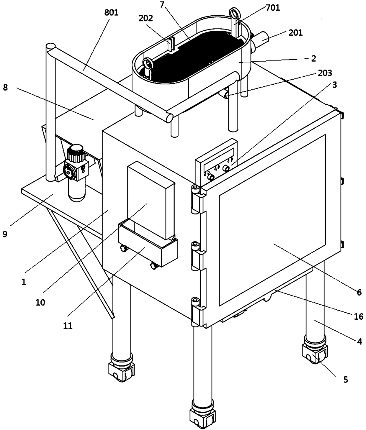 Salt mist tester