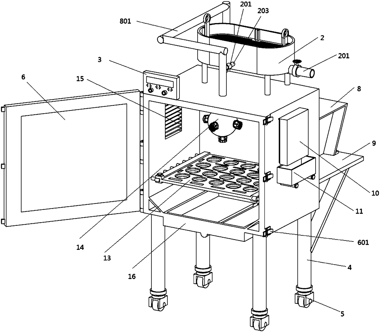 Salt mist tester