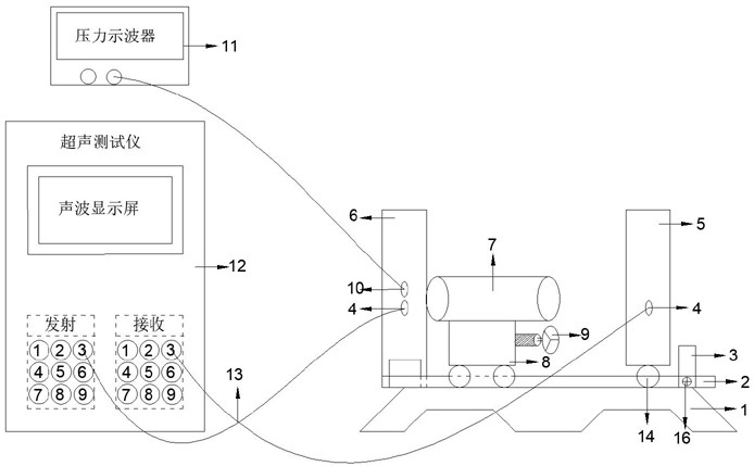 Natural gas hydrate stratum internal reinforcement evaluation device and method