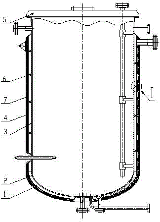 Low-energy consumption oiling agent blending tank