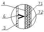 Low-energy consumption oiling agent blending tank