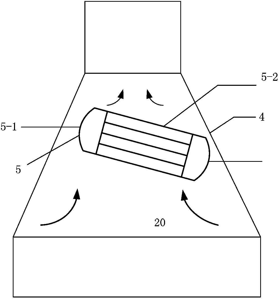 Passive residual heat exhausting system for molten salt reactor