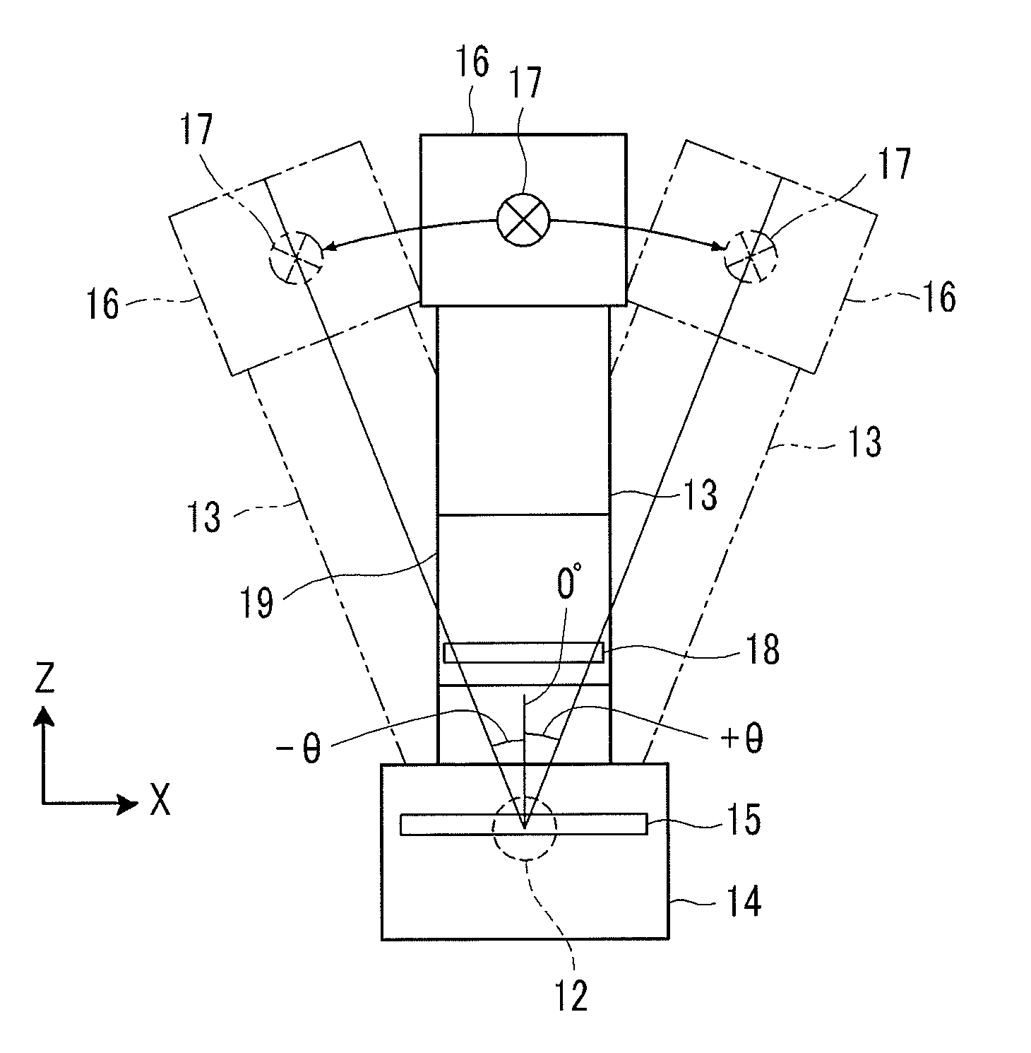 Radiological image capturing and displaying method and apparatus