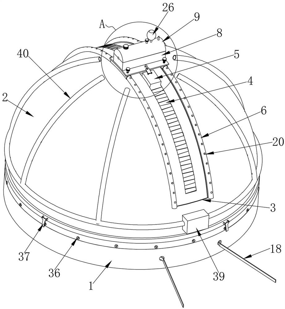 Neurosurgery ventricular drainage tube clamping device