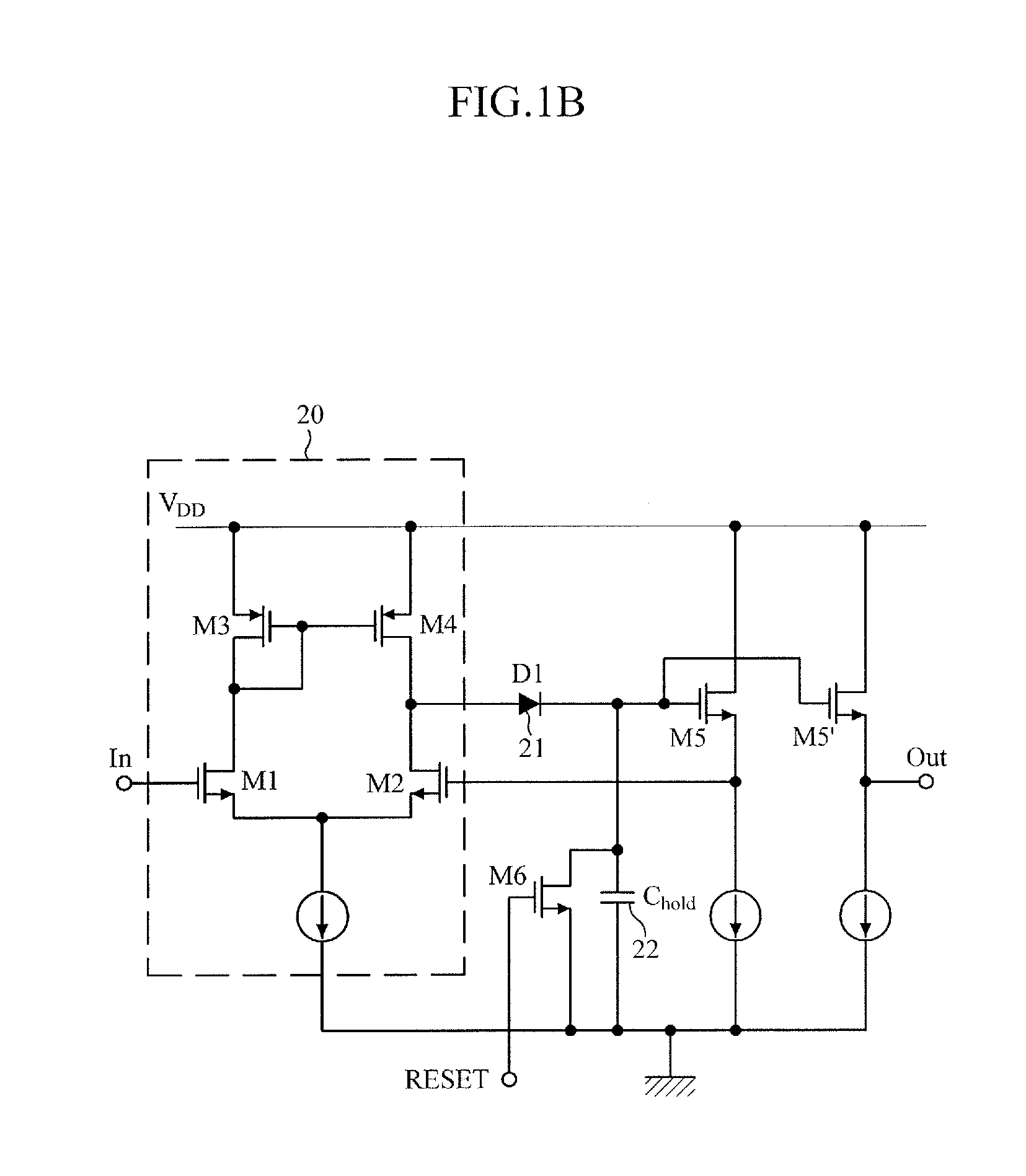 Peak detector using charge pump and burst-mode transimpedance amplifier