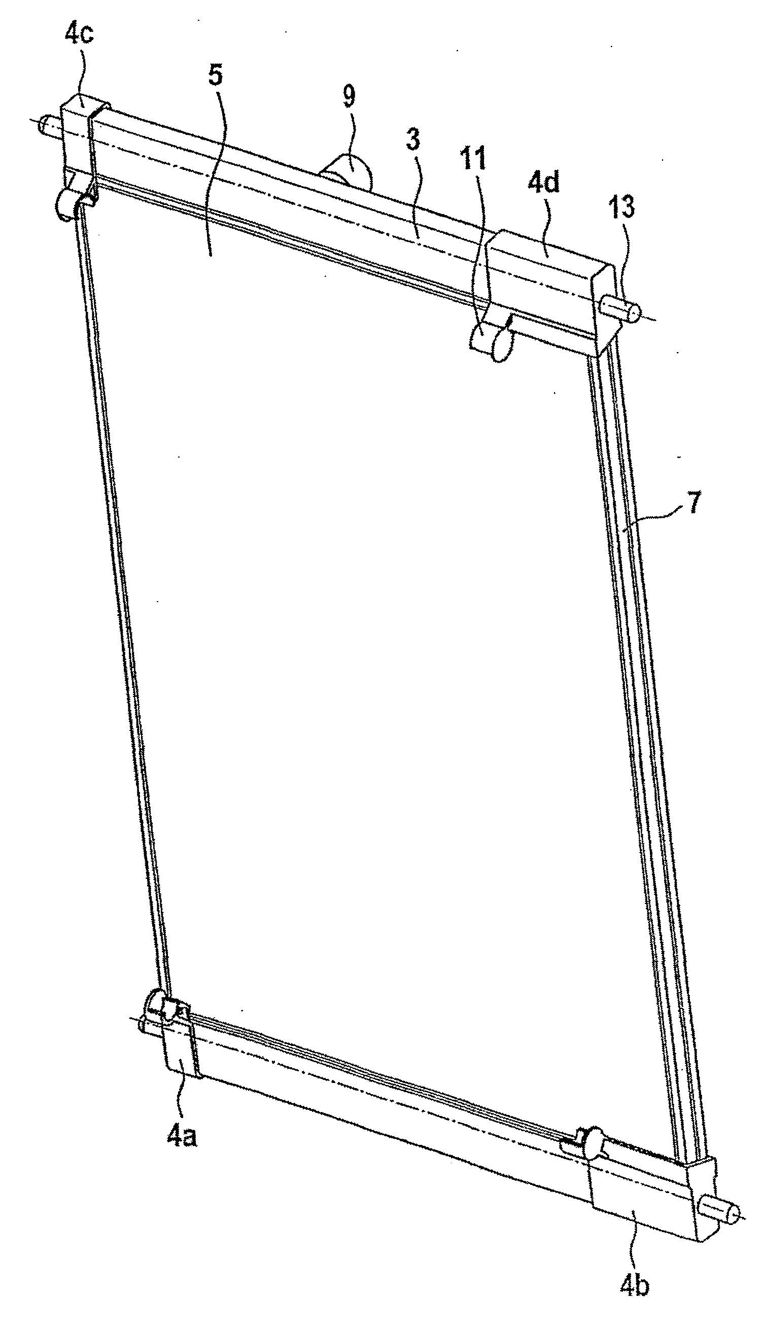 Mounting assembly for a heat exchanger device