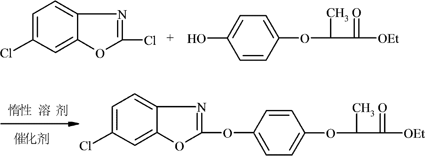 New method for synthesizing fenoxaprop-P-ethyl